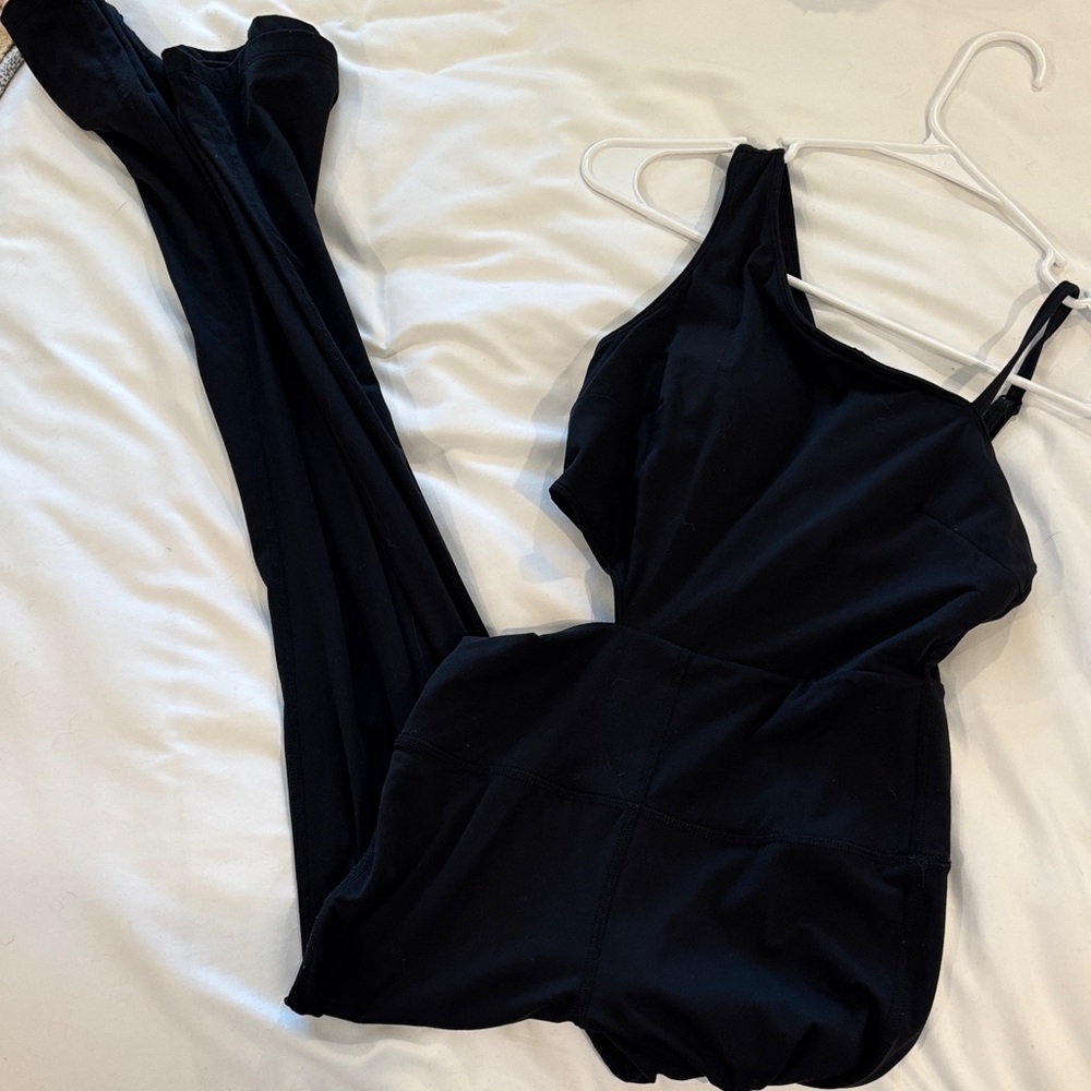 Black One-Piece Jumpsuit